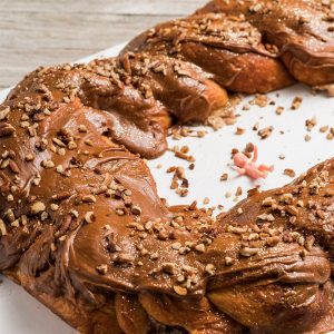 Praline Pecan King Cake from Sugar Love Bakery