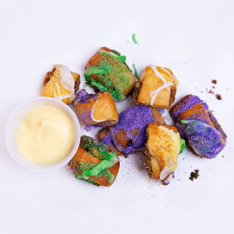 Sugar Love Bakery King Cake Nuggets