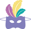 Mardi Gras Icon