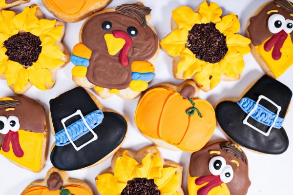Fall Themed Sugar Cookies - 1 Dozen