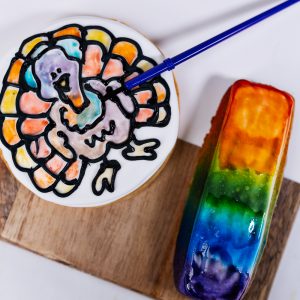 Paint Your Own Turkey Cookie Kit
