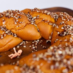 Honey Pumpkin King Cake