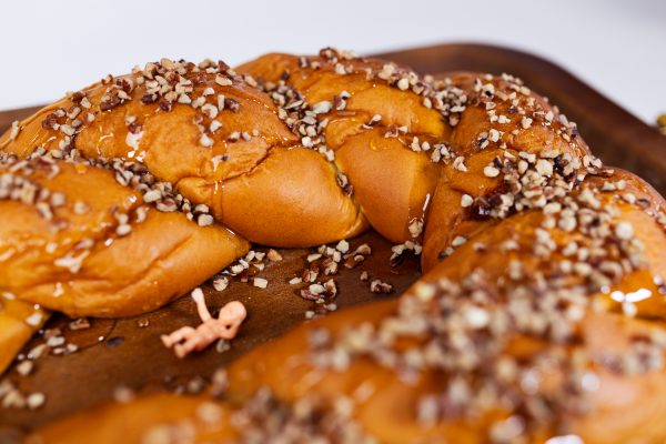 Honey Pumpkin King Cake