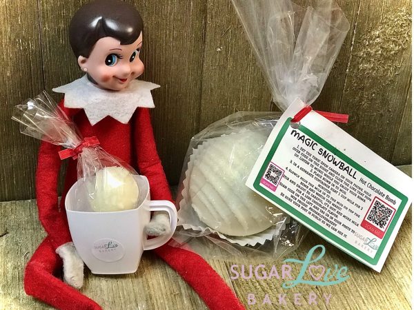 Magic Snowball Hot Chocolate Bomb