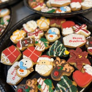 Mini Christmas Cookie Tray