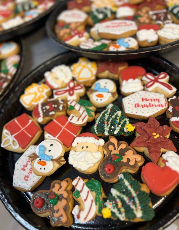 Mini Christmas Cookie Tray