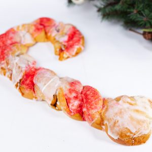 Candy Cane King Cake (Shipped)