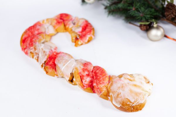 Candy Cane King Cake (Shipped)
