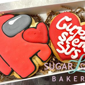 Cupid Seems Sus Valentine's Cookie Set