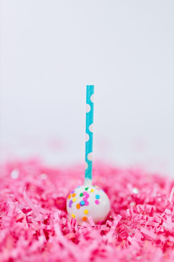Sprinkled Cake pop