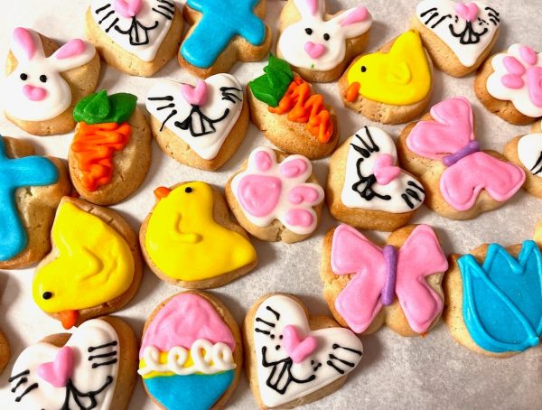 Mini Easter Cookie Platter
