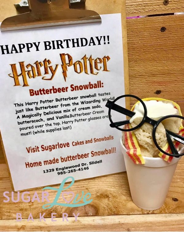Butterbeer Snowball