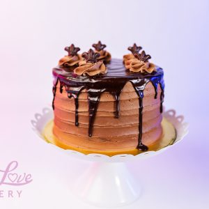 Black n Gold Cake