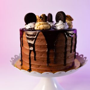 Cookie Two Step Cake