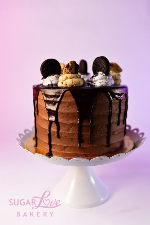 Cookie Two Step Cake