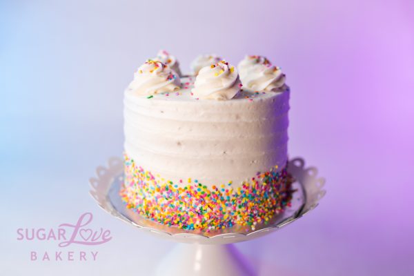 Vanilla Funfetti Cake at Sugar Love Bakery in Slidell