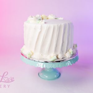Buttercream Flowers Wedding Cake