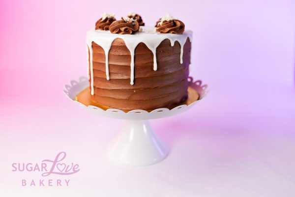 Wedding Cake with Chocolate Icing - Image 4