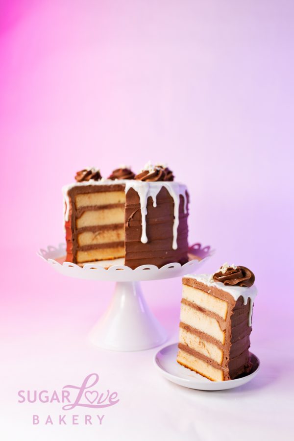 Wedding Cake with Chocolate Icing - Image 7
