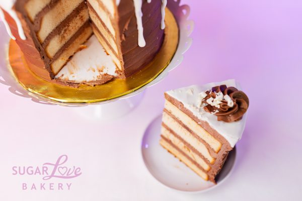Wedding Cake with Chocolate Icing - Image 8