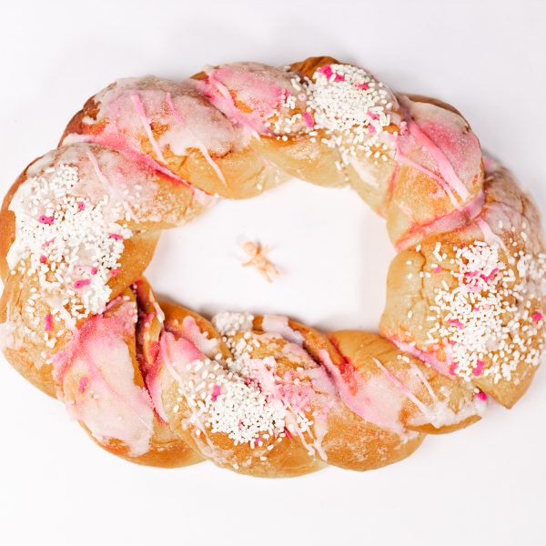 Breast Cancer King Cake