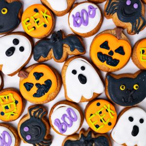 Mini Halloween Cookie Box
