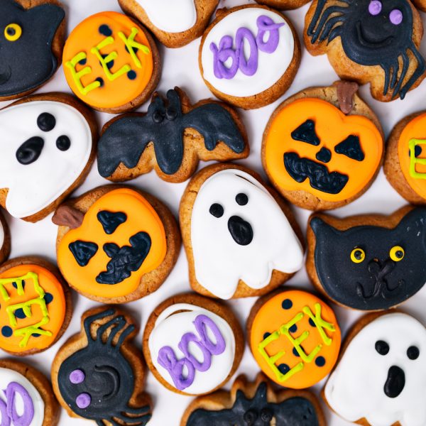 Mini Halloween Cookie Box