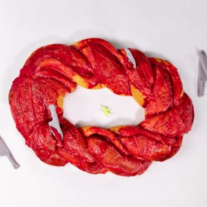 Gory Bloody King Cake