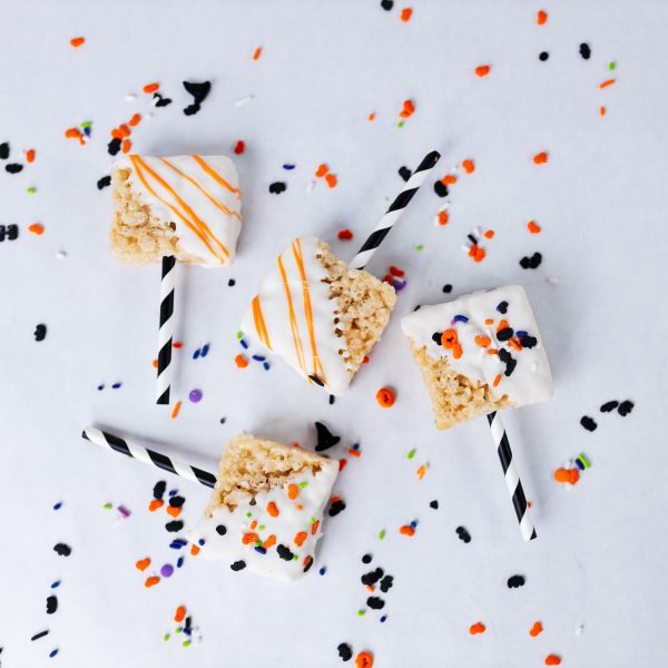 Classic Halloween Rice Krispie Pops - Image 3