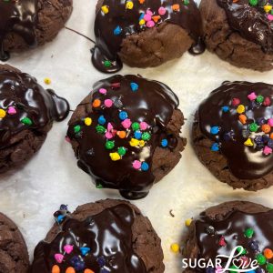 Cosmic Brownie Cookies