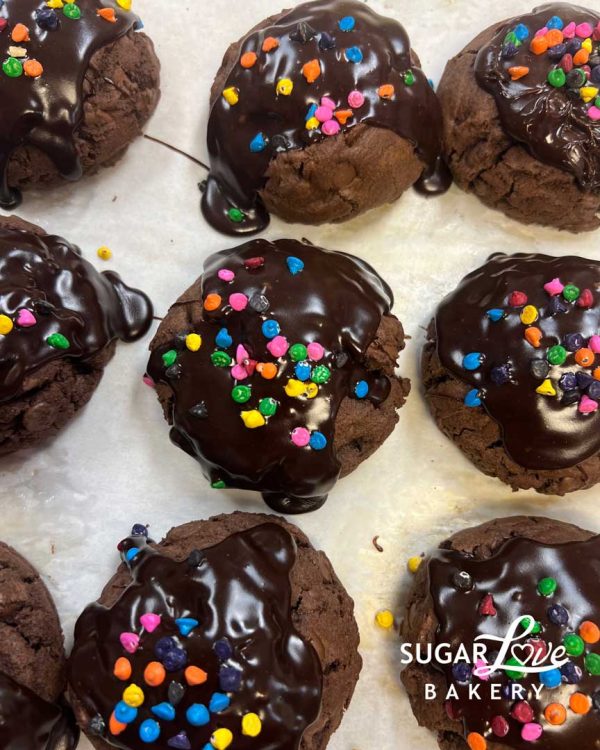 Cosmic Brownie Cookies