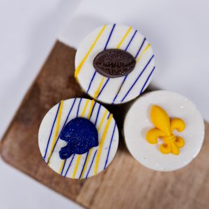LSU Chocolate Covered Oreos