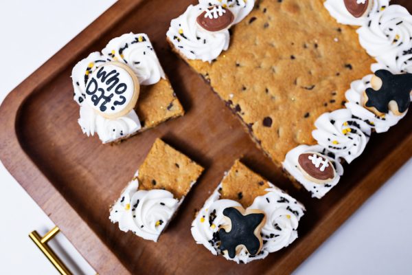 Saints Cookie Cake - Image 6