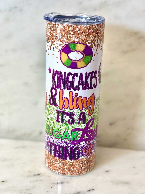 Sugar Love King Cake Cup