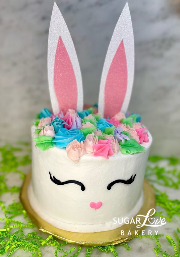Cute Easter Bunny Cake