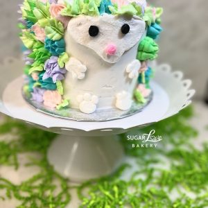 Easter Hedgehog Cake