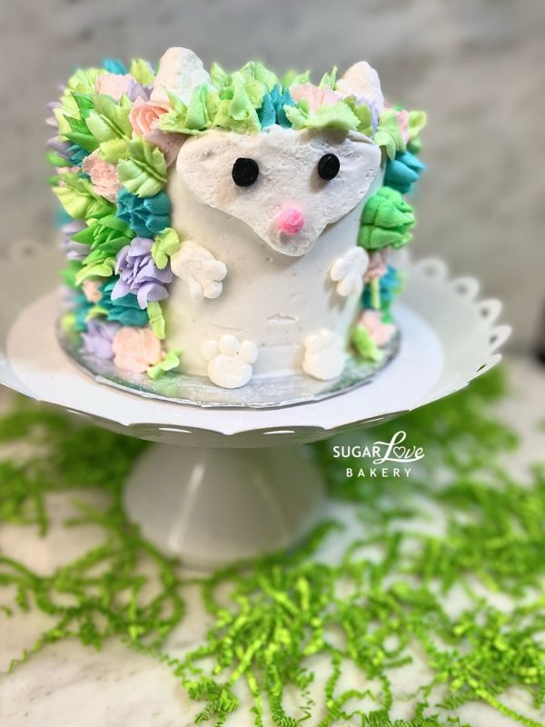 Easter Hedgehog Cake