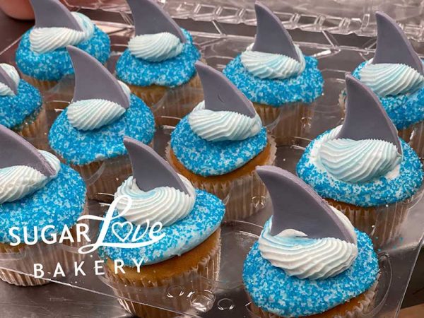 Shark Cupcakes