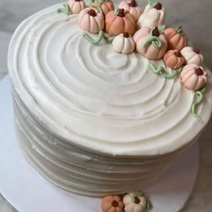 Pumpkin Fondant Cake