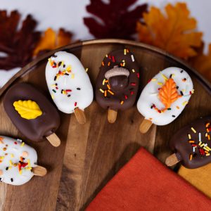 Fall cakesicles