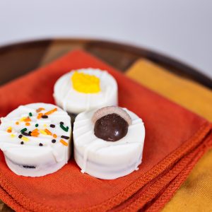 Fall Chocolate Covered Oreos