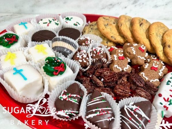 Christmas Treat Platter with Pie Combo