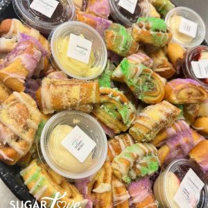 King cake nugget tray
