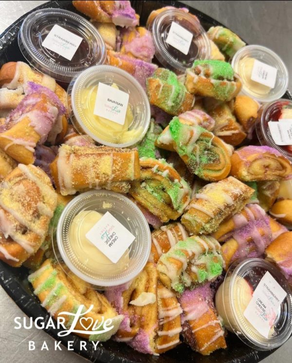 King cake nugget tray