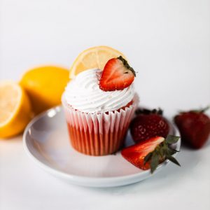 Strawberry Lemon Cupcake