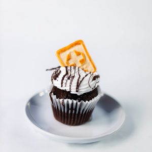 Chocolate Banana Pudding Cupcake