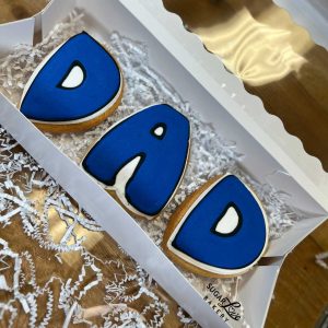 Fathers Day Cookie in a box