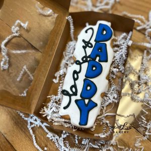 Fathers Day Cookie in a box