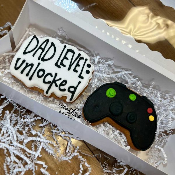 Fathers Day Cookie in a box