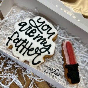 Fathers Day Cookie in a box